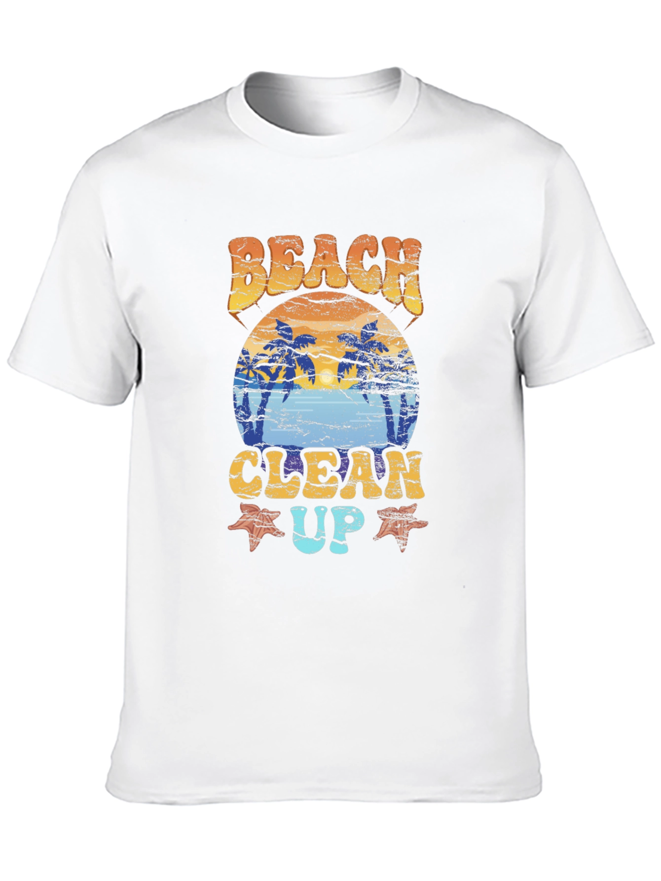 Beach Clean Up Graphic T-Shirt