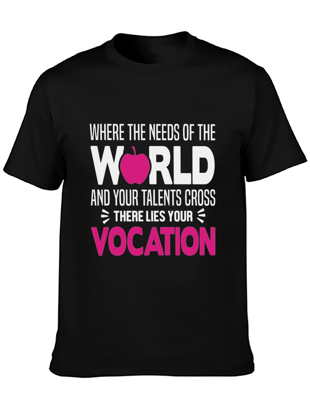 Vocation T-Shirt: Apple World Design
