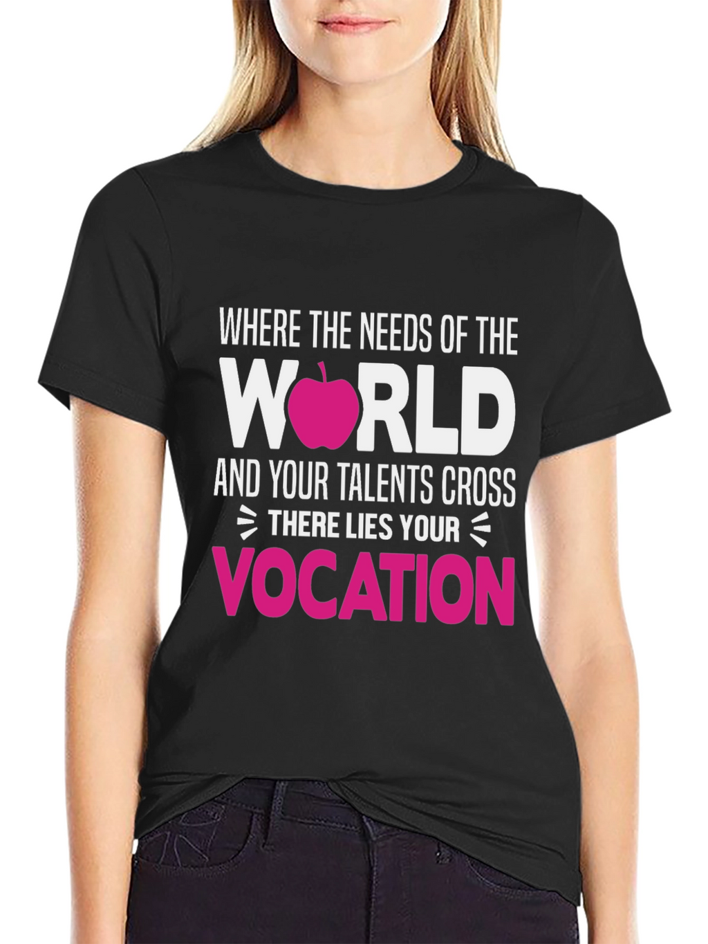 Vocation T-Shirt: Apple World Design