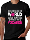 Vocation T-Shirt: Apple World Design