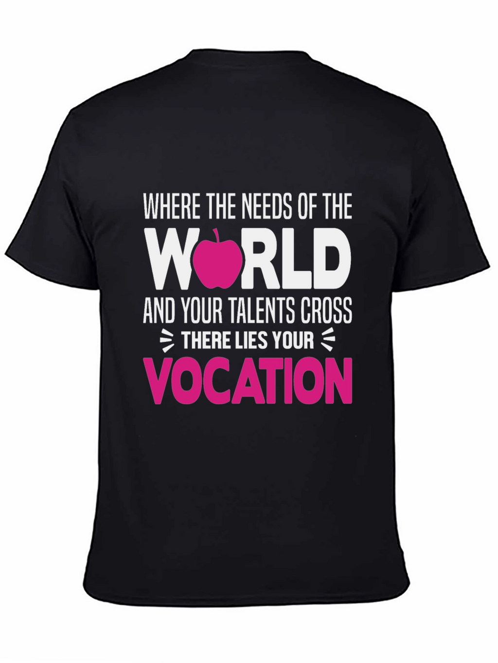 Vocation T-Shirt: Apple World Design