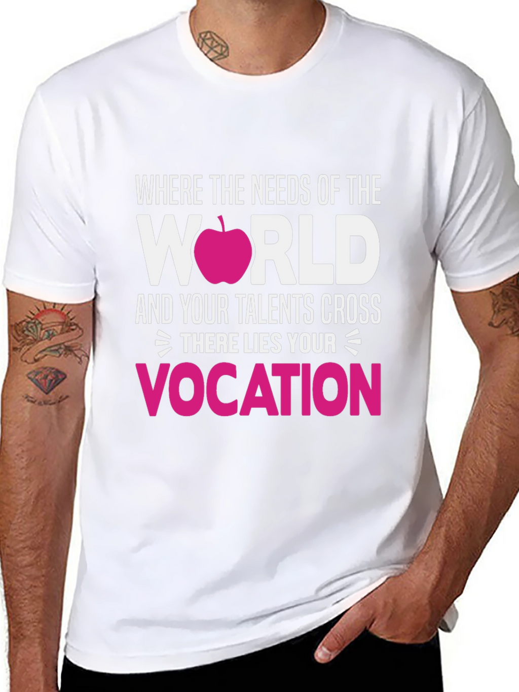 Vocation T-Shirt: Apple World Design