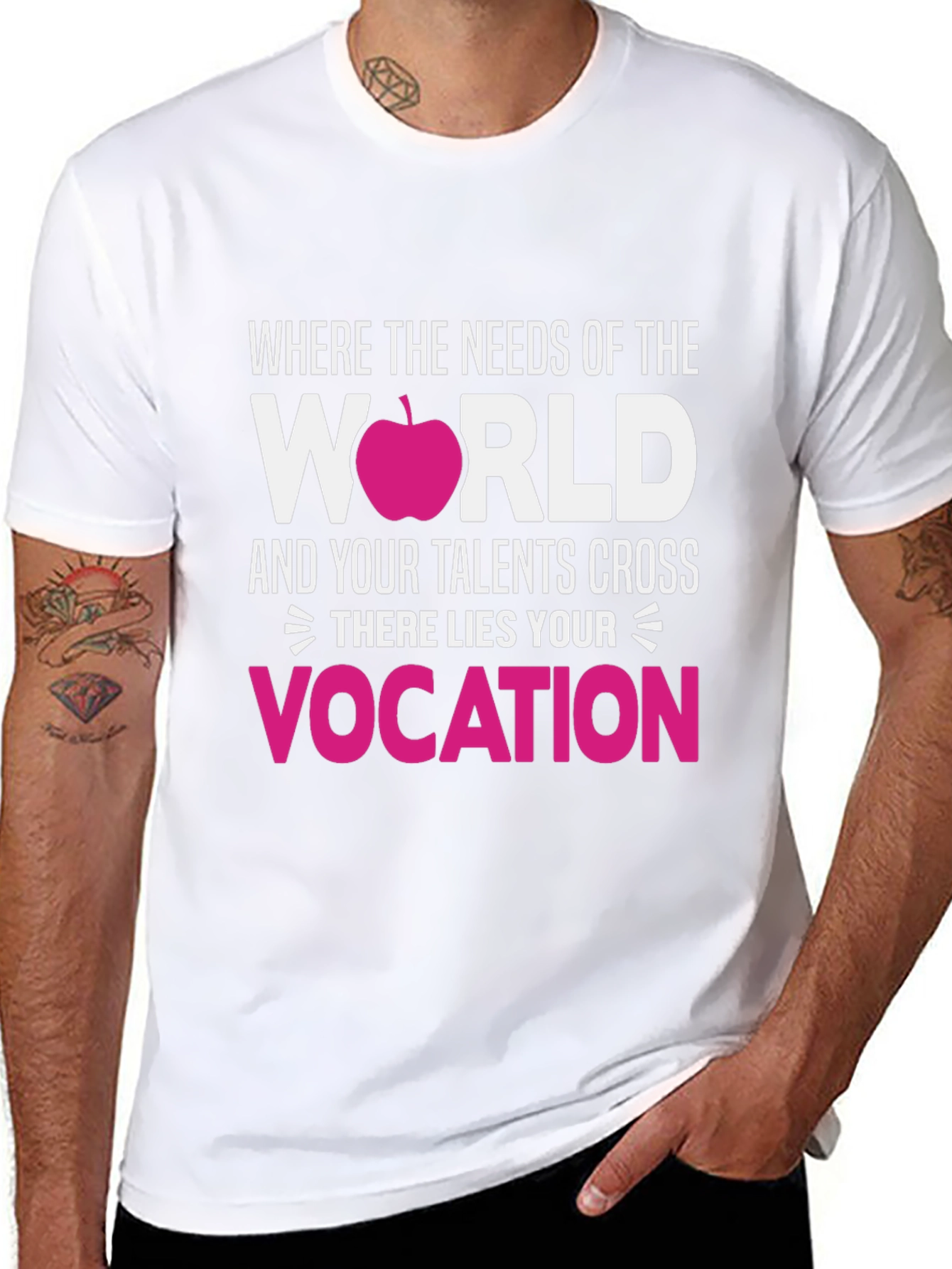 Vocation T-Shirt: Apple World Design