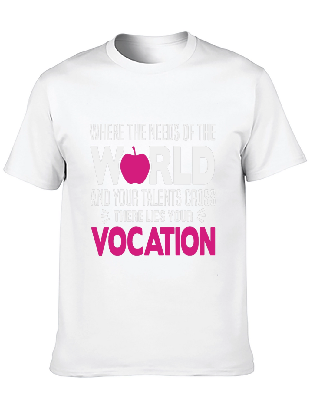 Vocation T-Shirt: Apple World Design