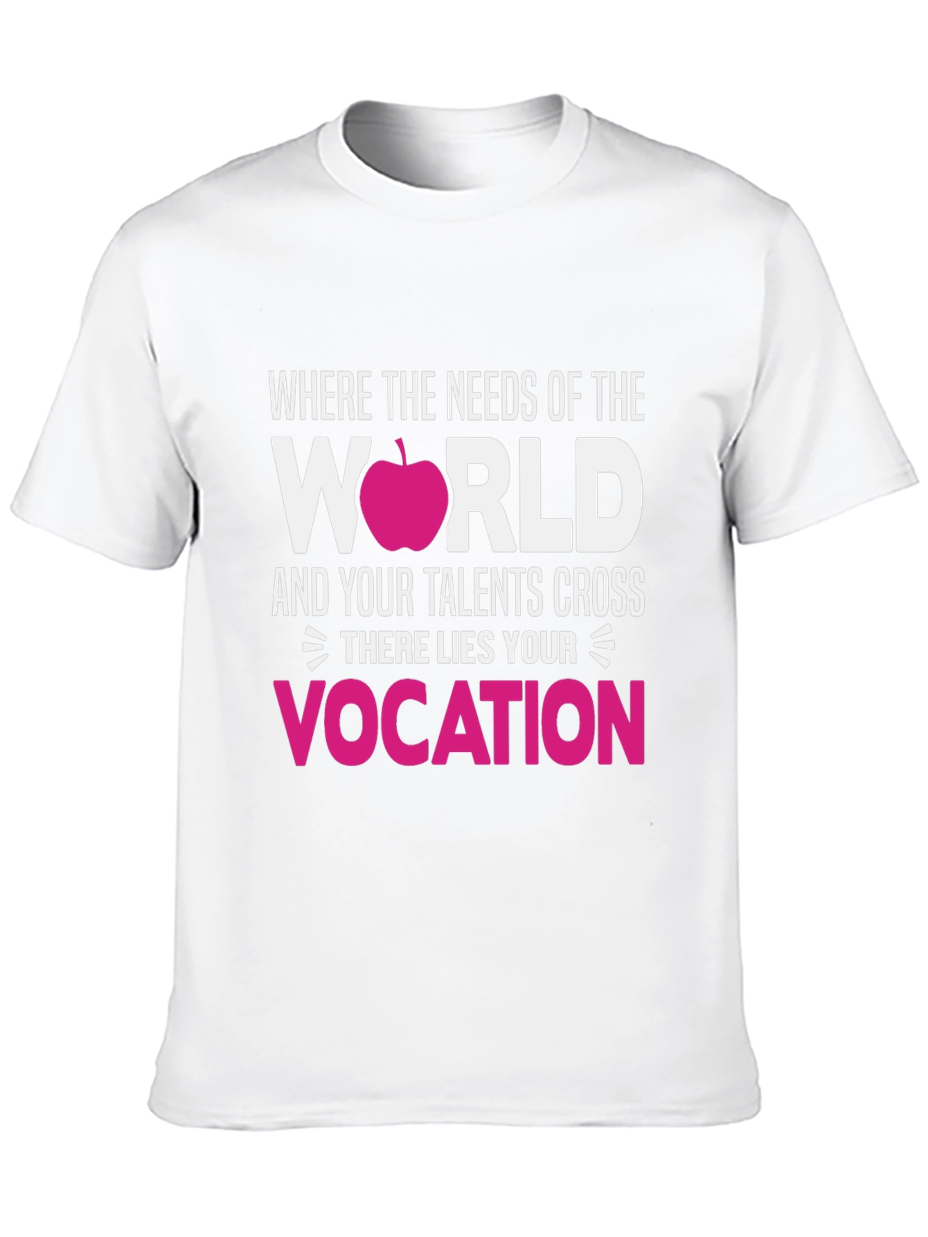 Vocation T-Shirt: Apple World Design