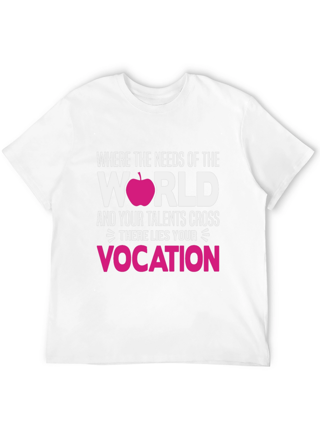 Vocation T-Shirt: Apple World Design