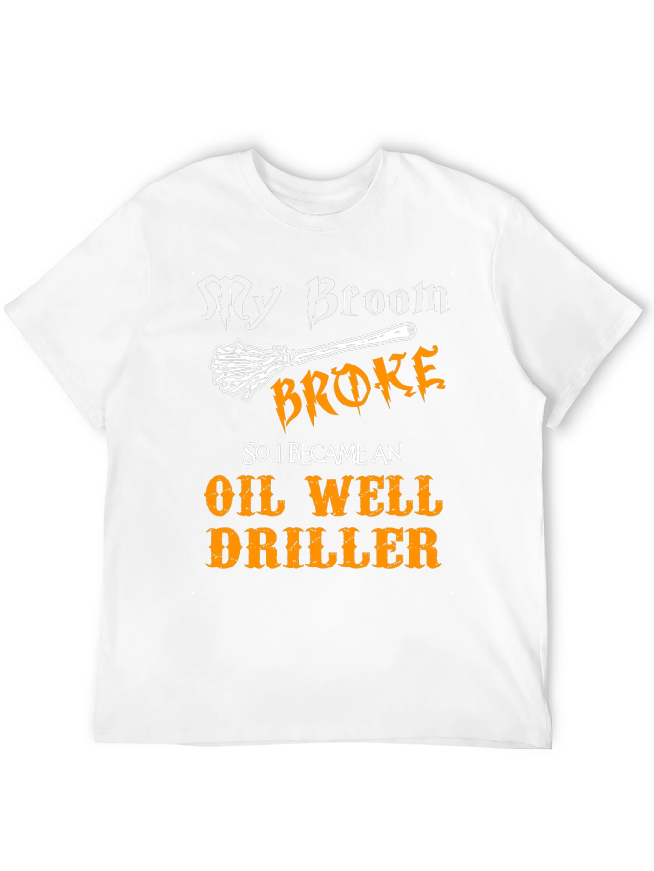 Funny Halloween Oil Well Driller T-Shirt