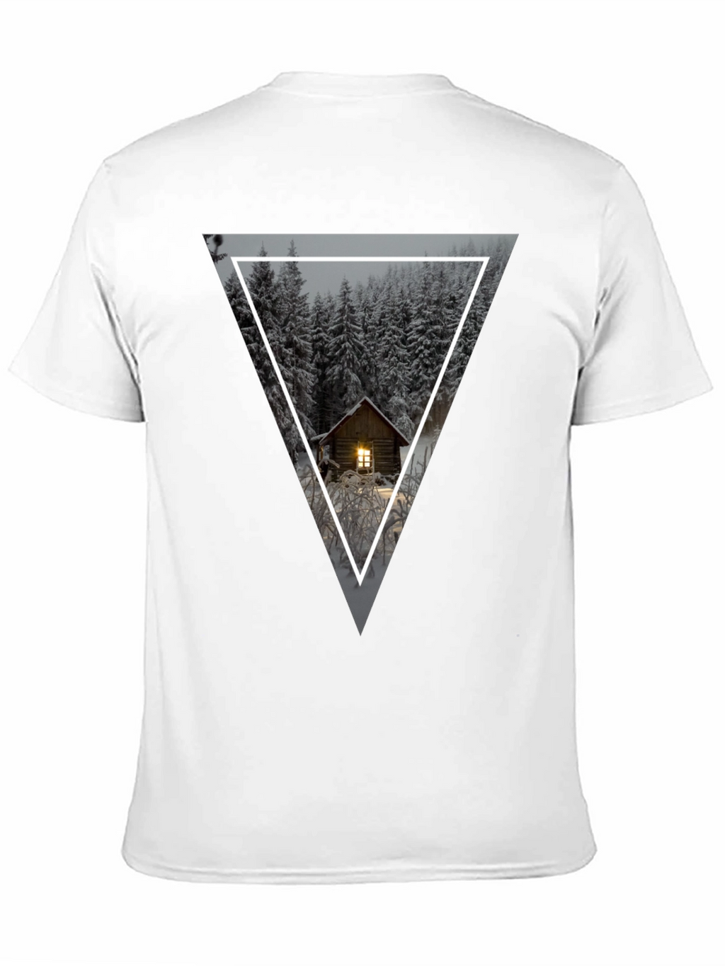 Cabin in the Woods Triangle Graphic Tee