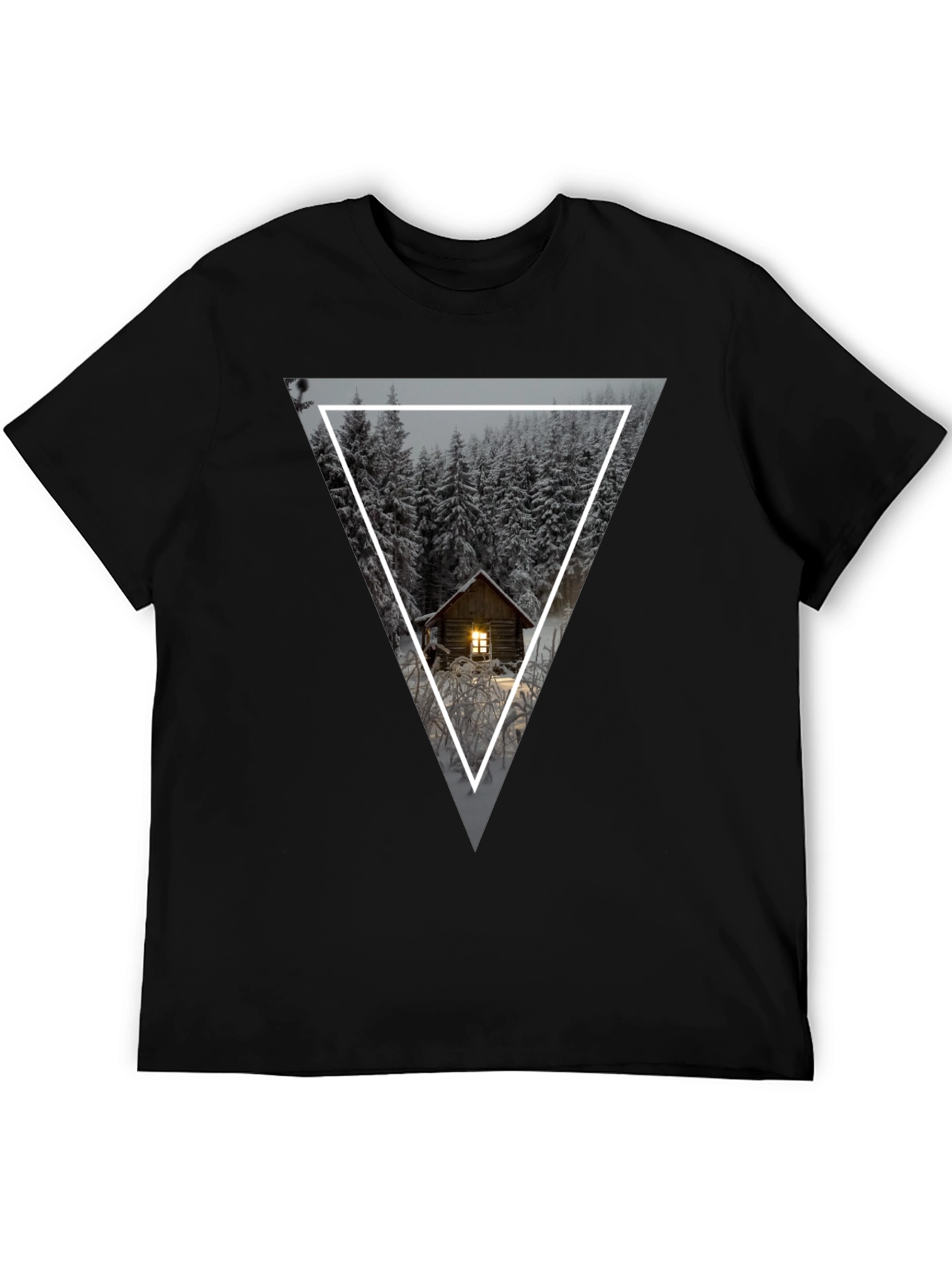 Cabin in the Woods Triangle Graphic Tee