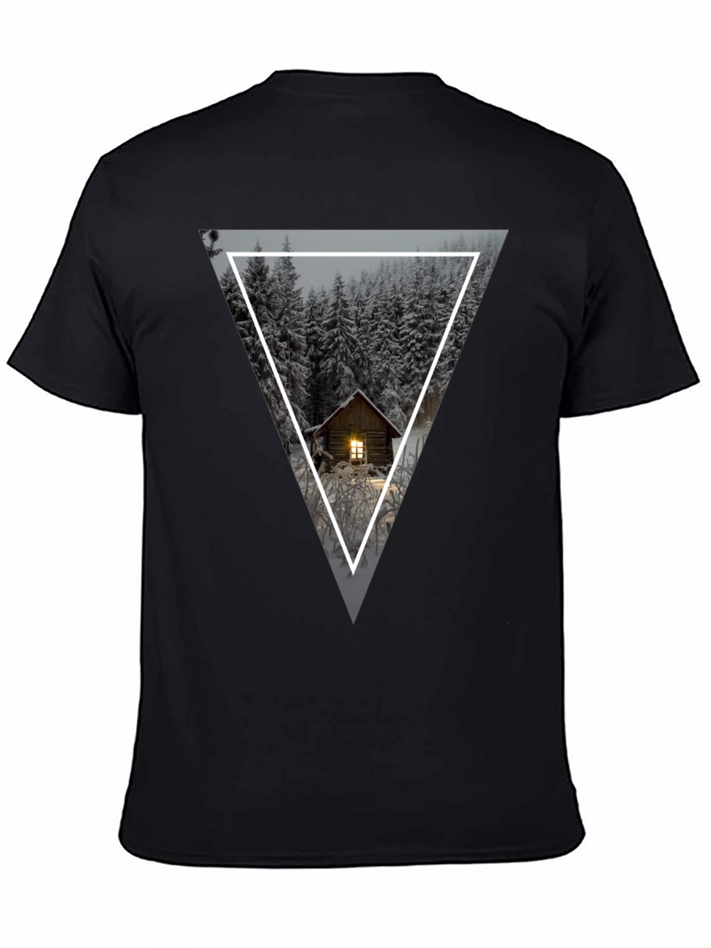 Cabin in the Woods Triangle Graphic Tee