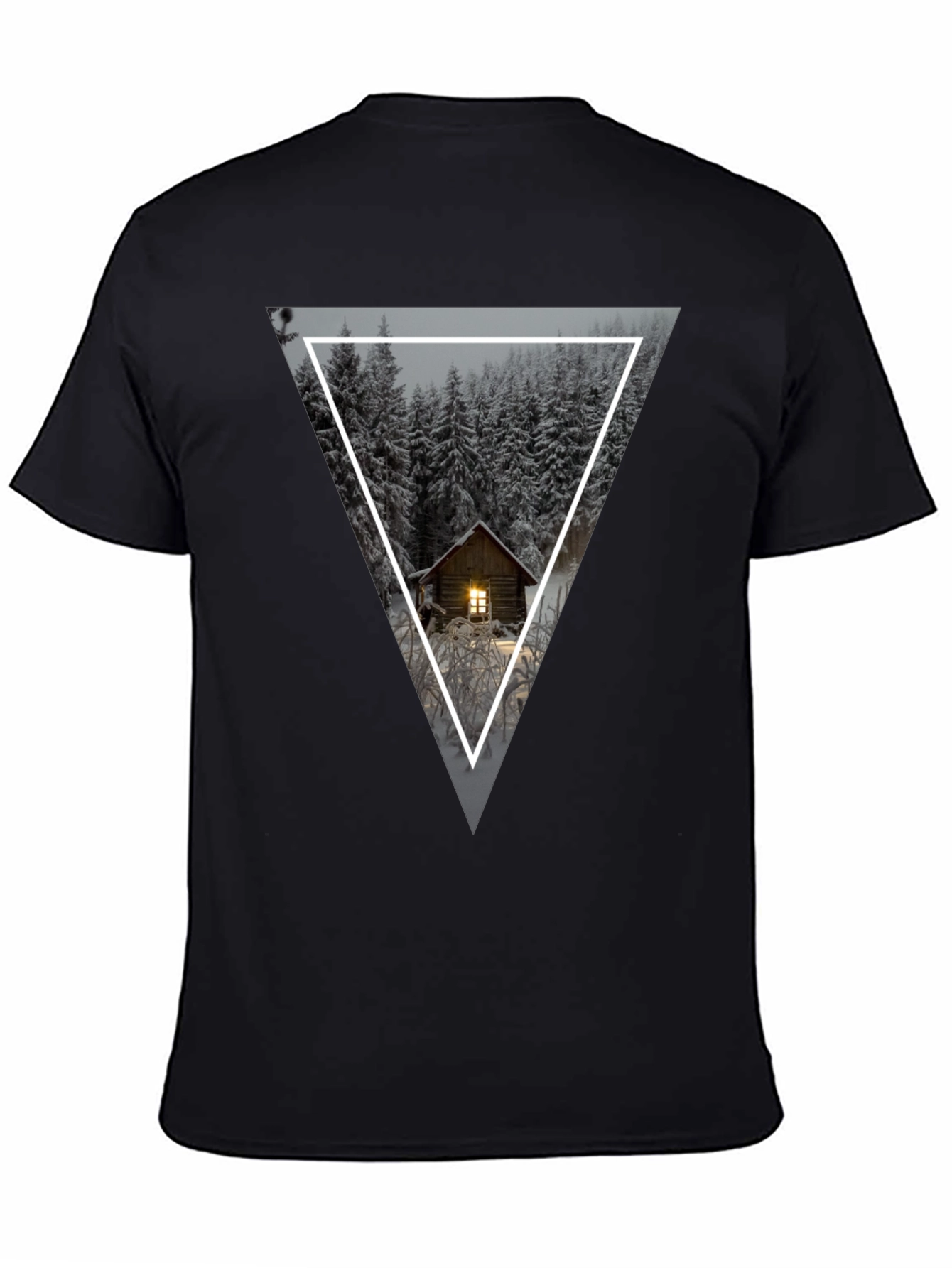 Cabin in the Woods Triangle Graphic Tee