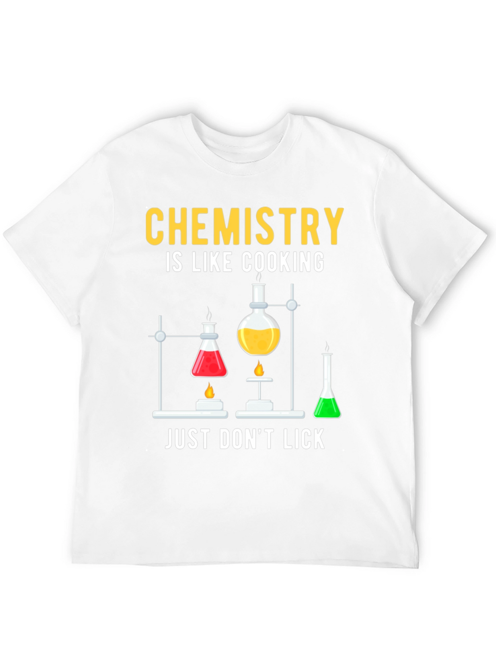 Chemistry Cooking Black T-Shirt