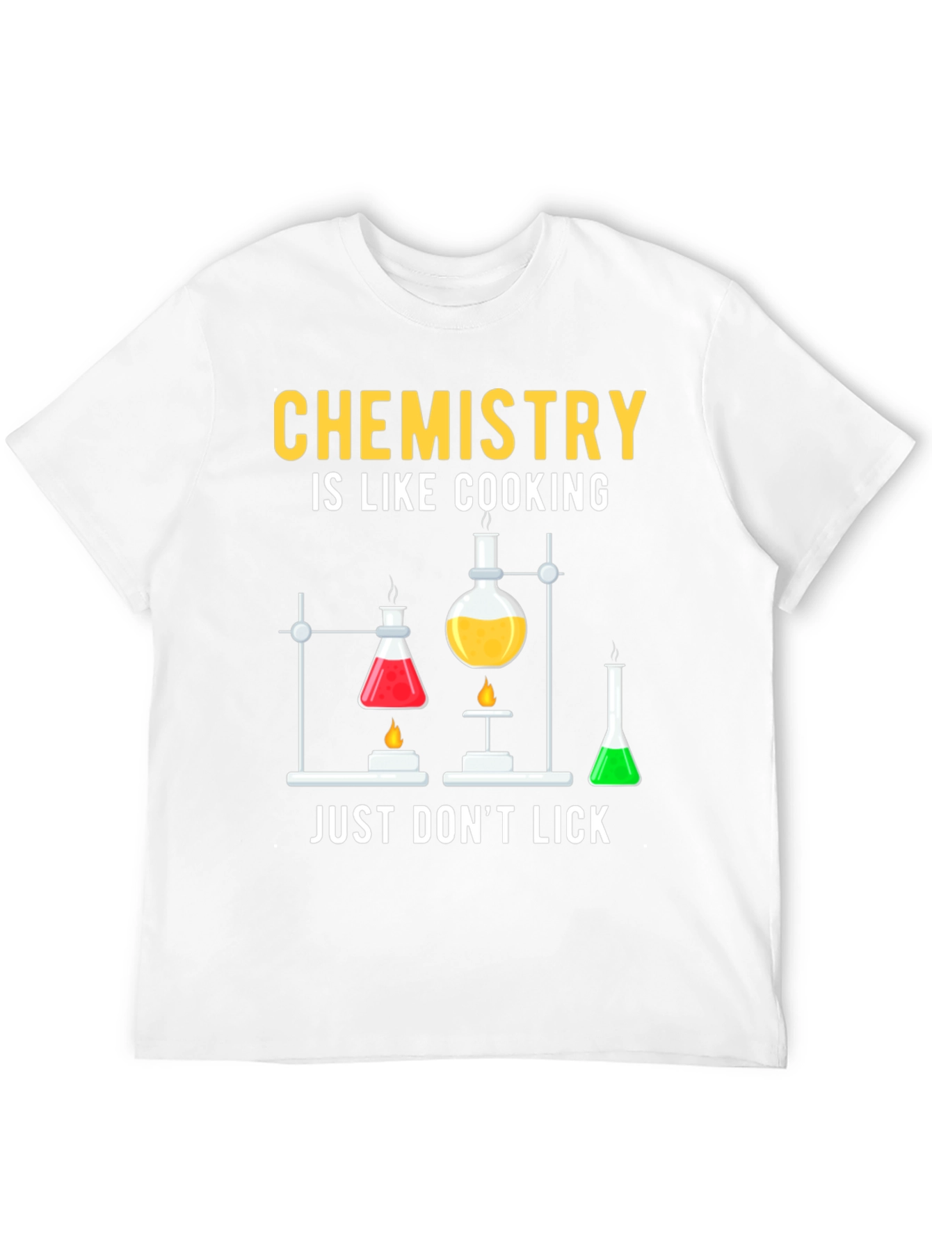 Chemistry Cooking Black T-Shirt