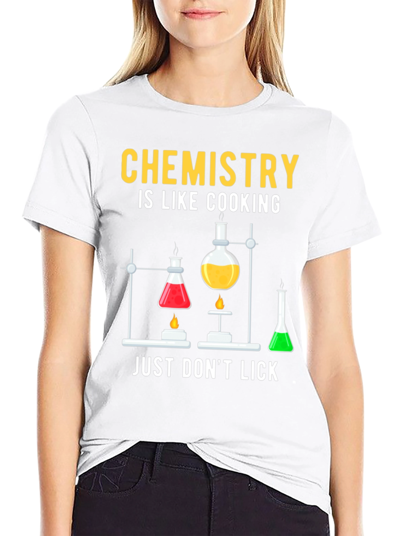 Chemistry Cooking Black T-Shirt