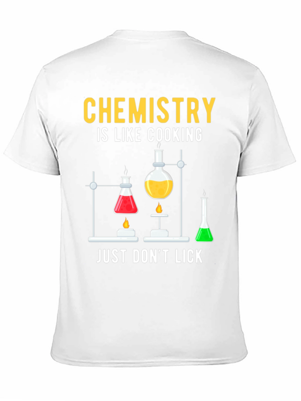 Chemistry Cooking Black T-Shirt