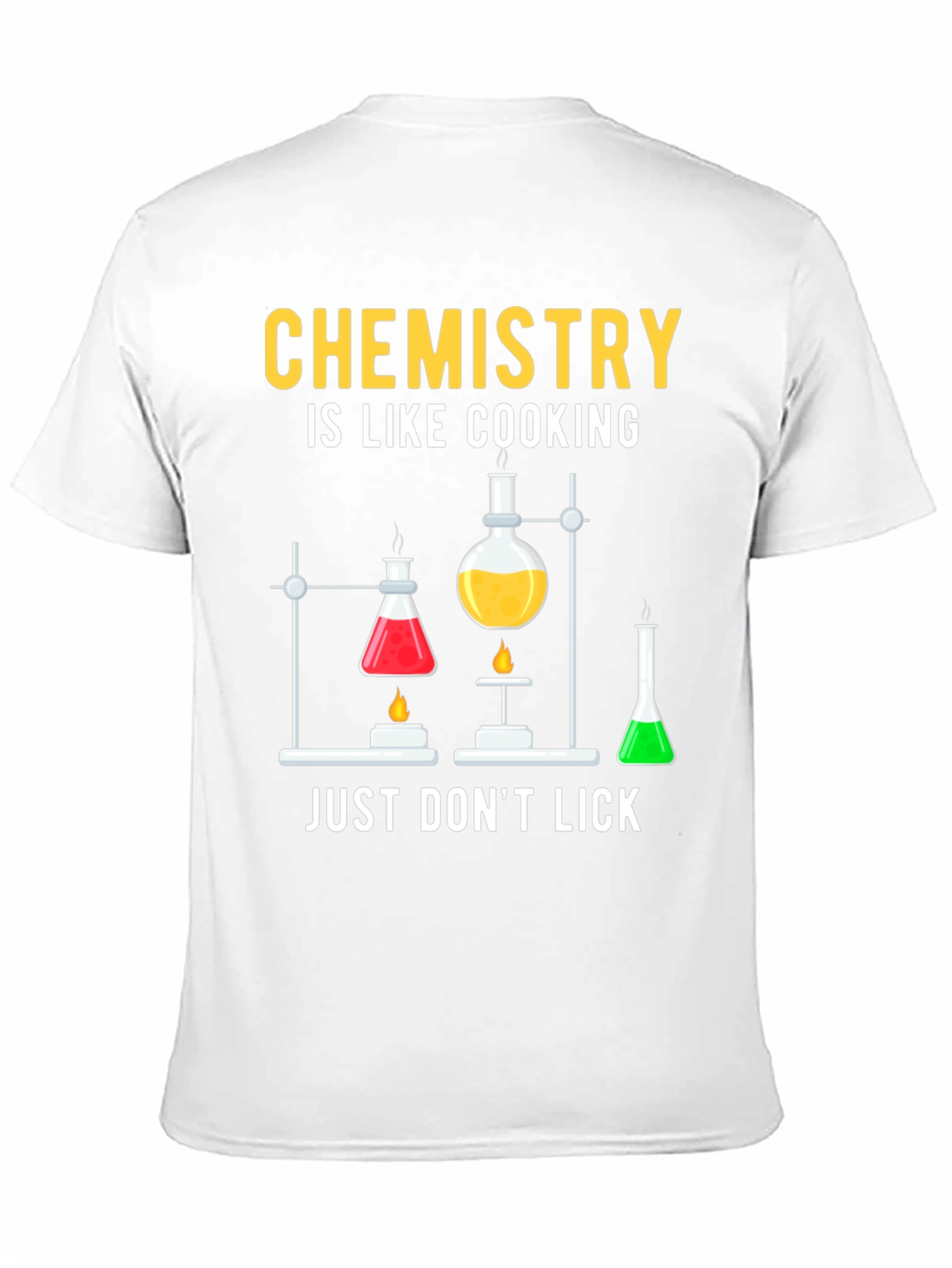 Chemistry Cooking Black T-Shirt