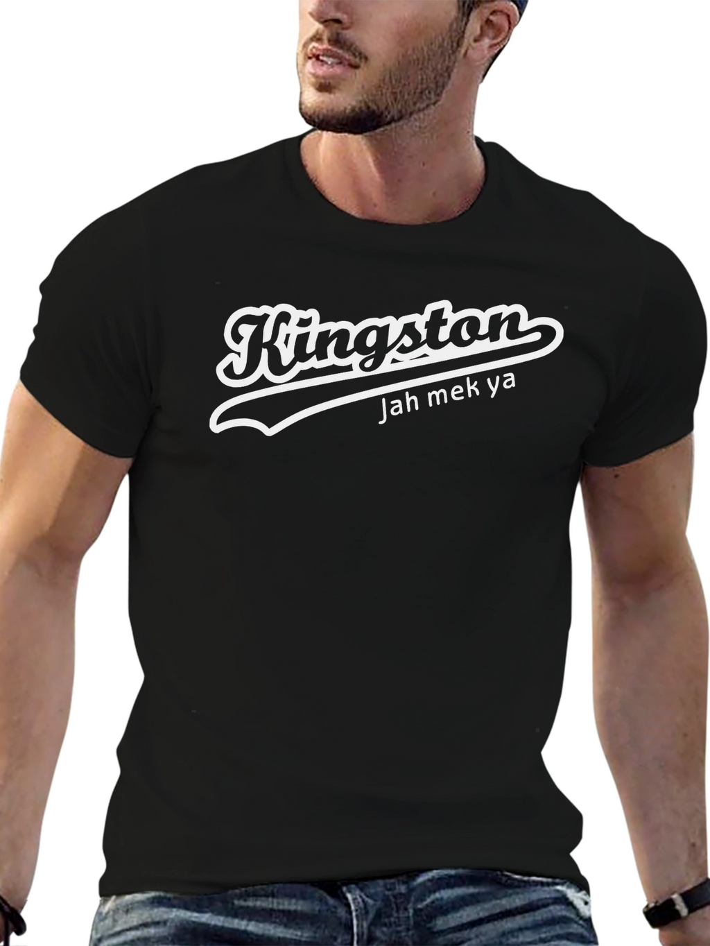 Kingston Jamaica T-Shirt - Jah Mek Ya Tee