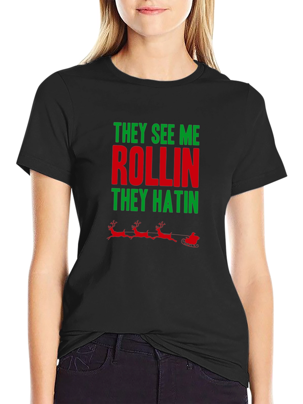 They See Me Rollin Holiday T-Shirt