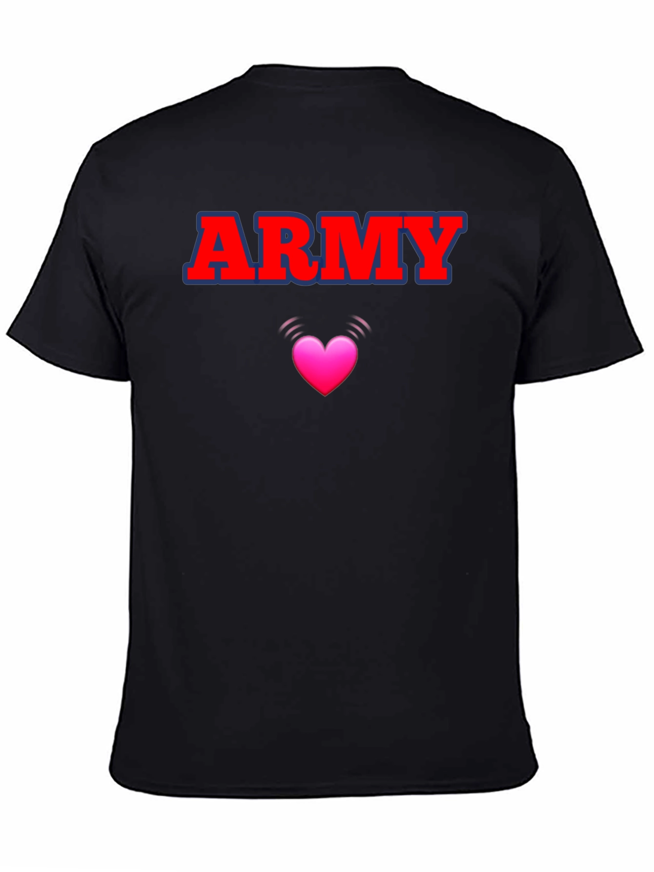 ARMY Love Heart T-Shirt - Stylish & Comfortable