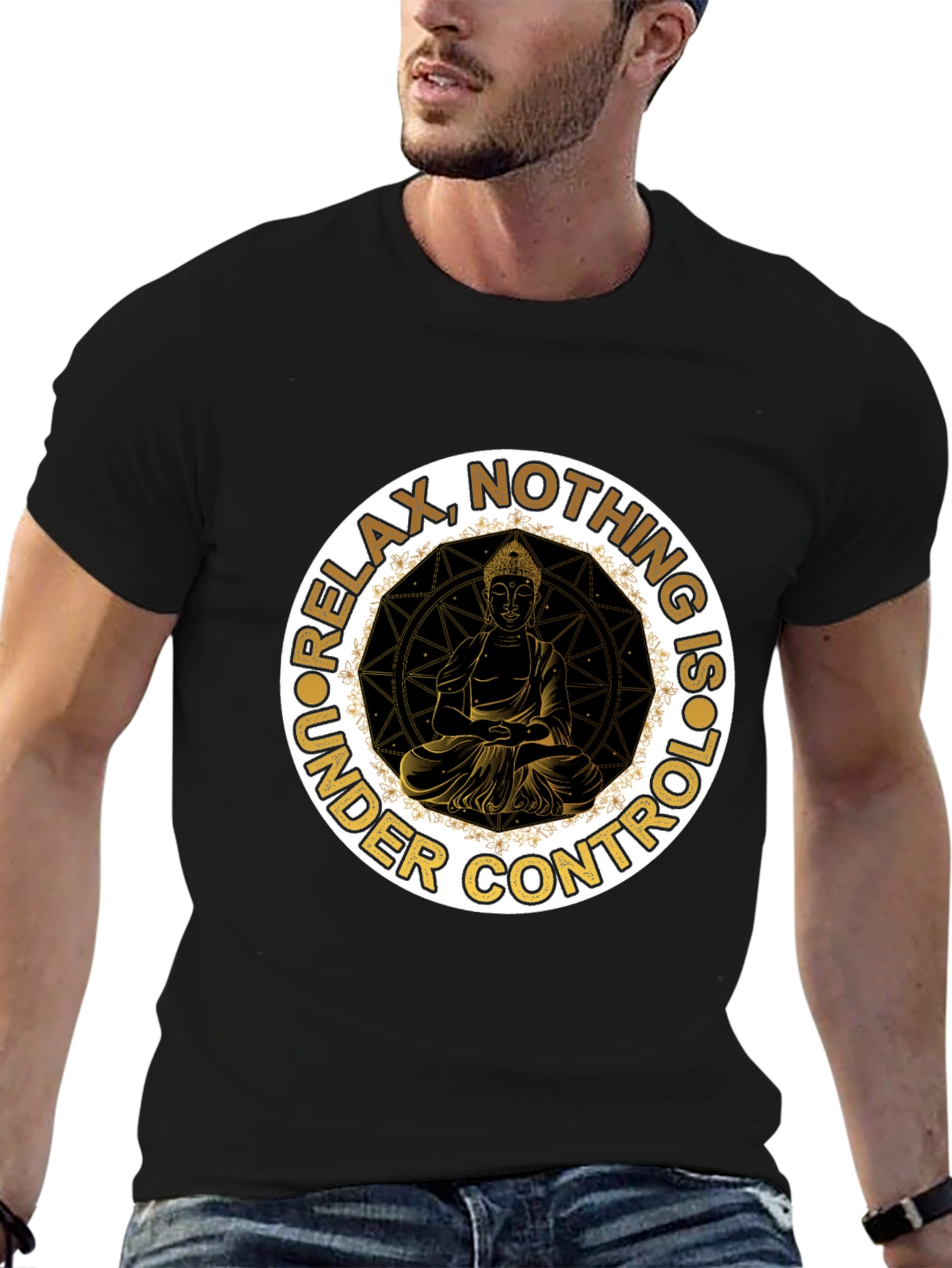 Relax Nothing is Lost T-Shirt - Buddha Graphic Tee