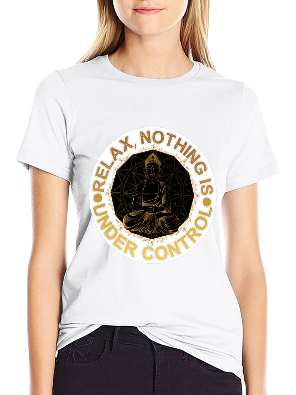 Relax Nothing is Lost T-Shirt - Buddha Graphic Tee