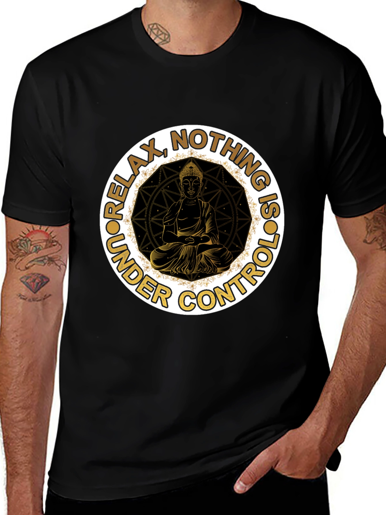 Relax Nothing is Lost T-Shirt - Buddha Graphic Tee