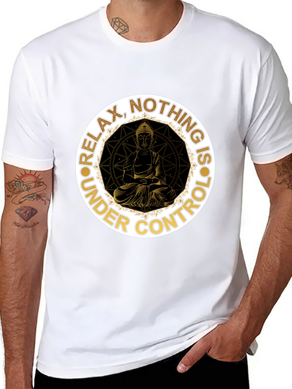 Relax Nothing is Lost T-Shirt - Buddha Graphic Tee