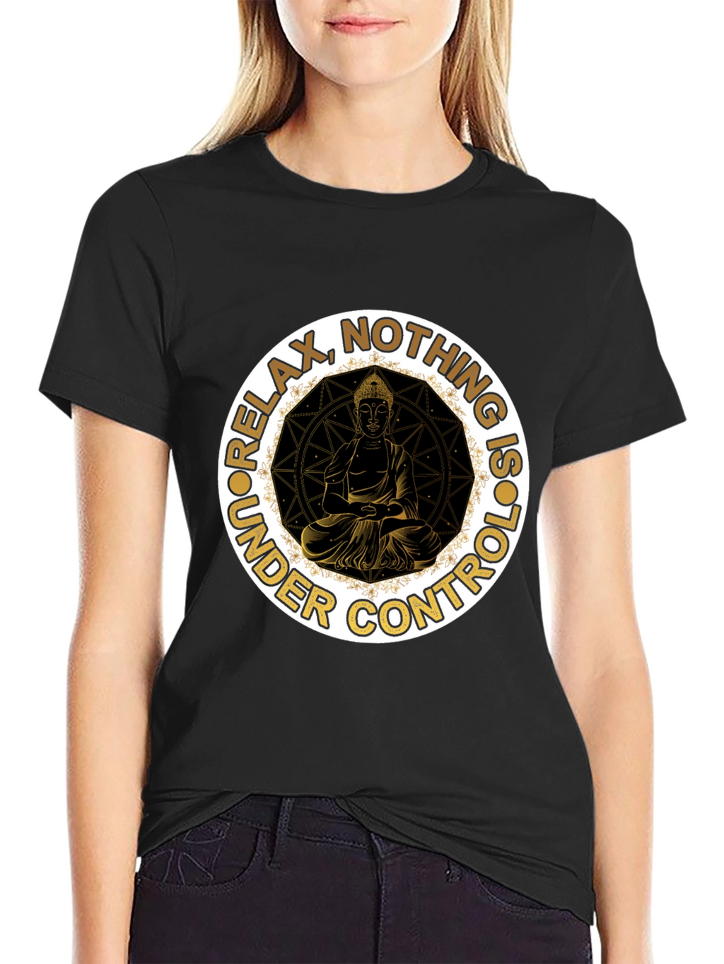 Relax Nothing is Lost T-Shirt - Buddha Graphic Tee