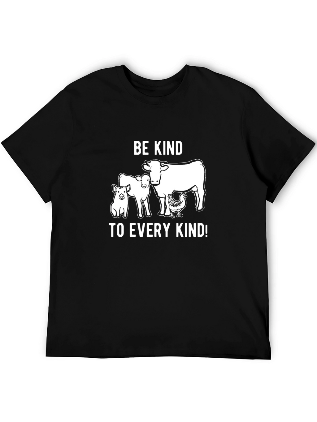 Be Kind Vegan Graphic T-Shirt