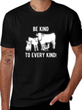 Be Kind Vegan Graphic T-Shirt