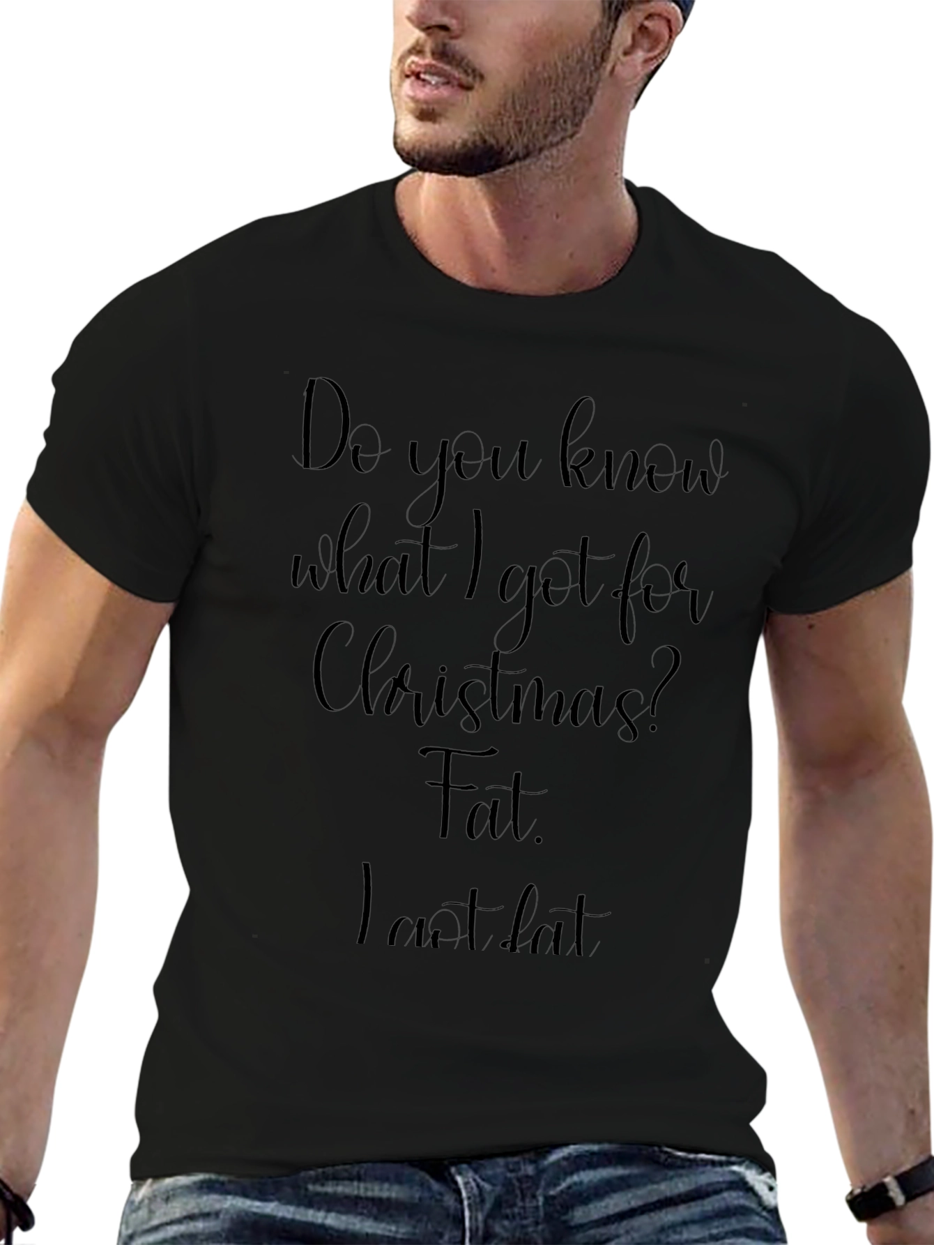 Funny Christmas Fat T-Shirt