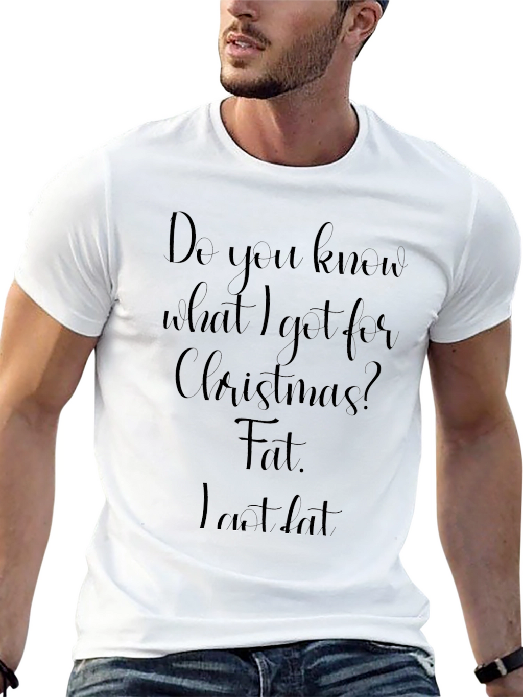Funny Christmas Fat T-Shirt
