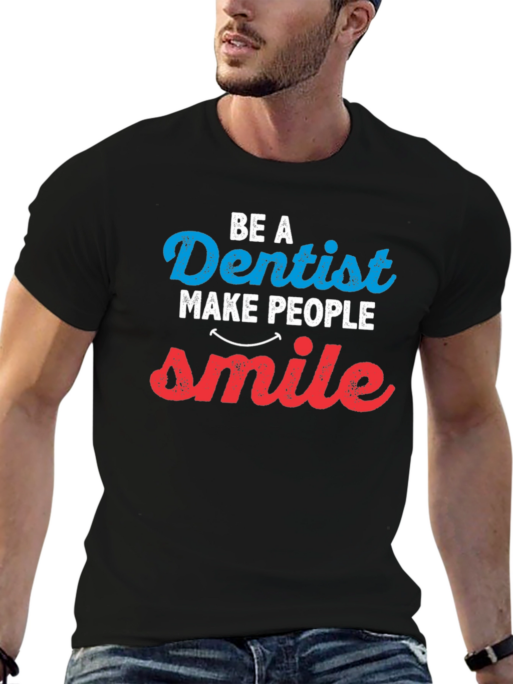 Dentist Smile T-Shirt | Dental Doctor Graphic Tee