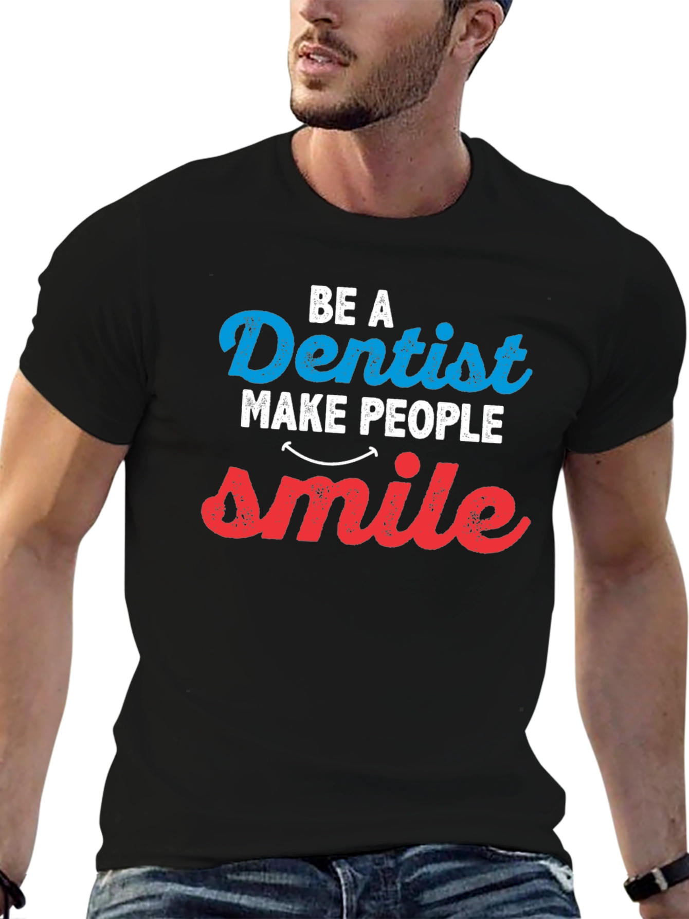 Dentist Smile T-Shirt | Dental Doctor Graphic Tee