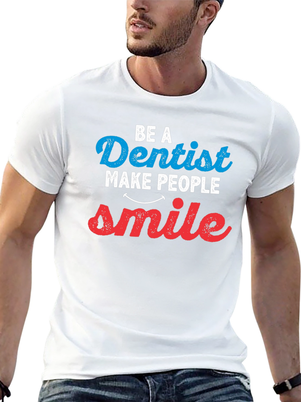 Dentist Smile T-Shirt | Dental Doctor Graphic Tee