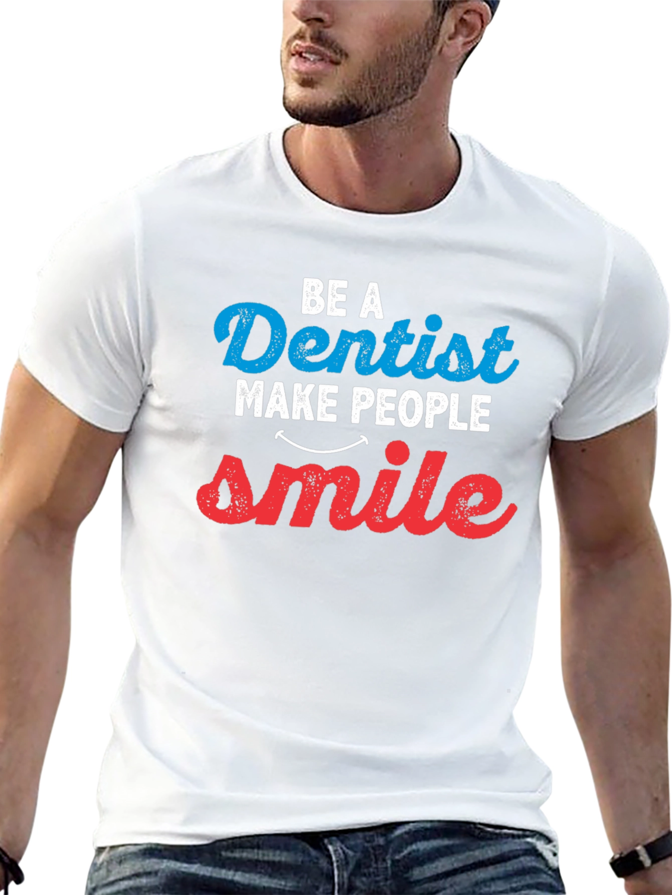 Dentist Smile T-Shirt | Dental Doctor Graphic Tee