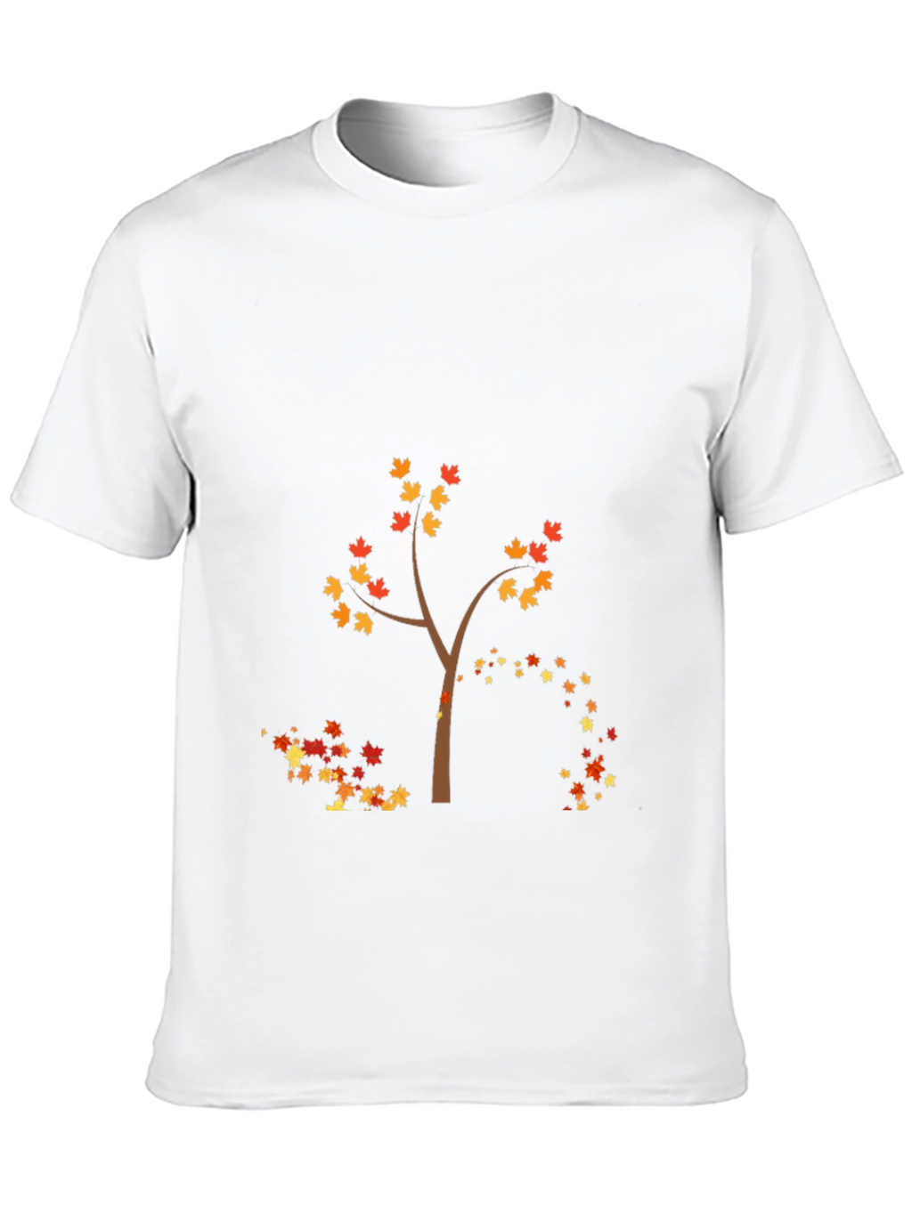 Autumn Tree Graphic Tee - Black