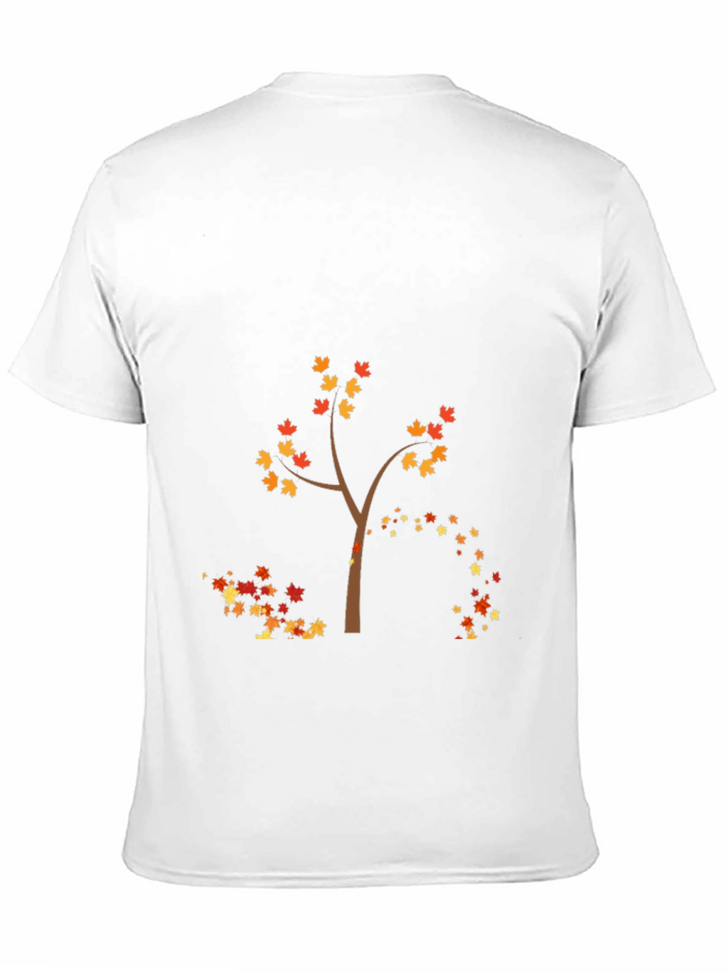 Autumn Tree Graphic Tee - Black
