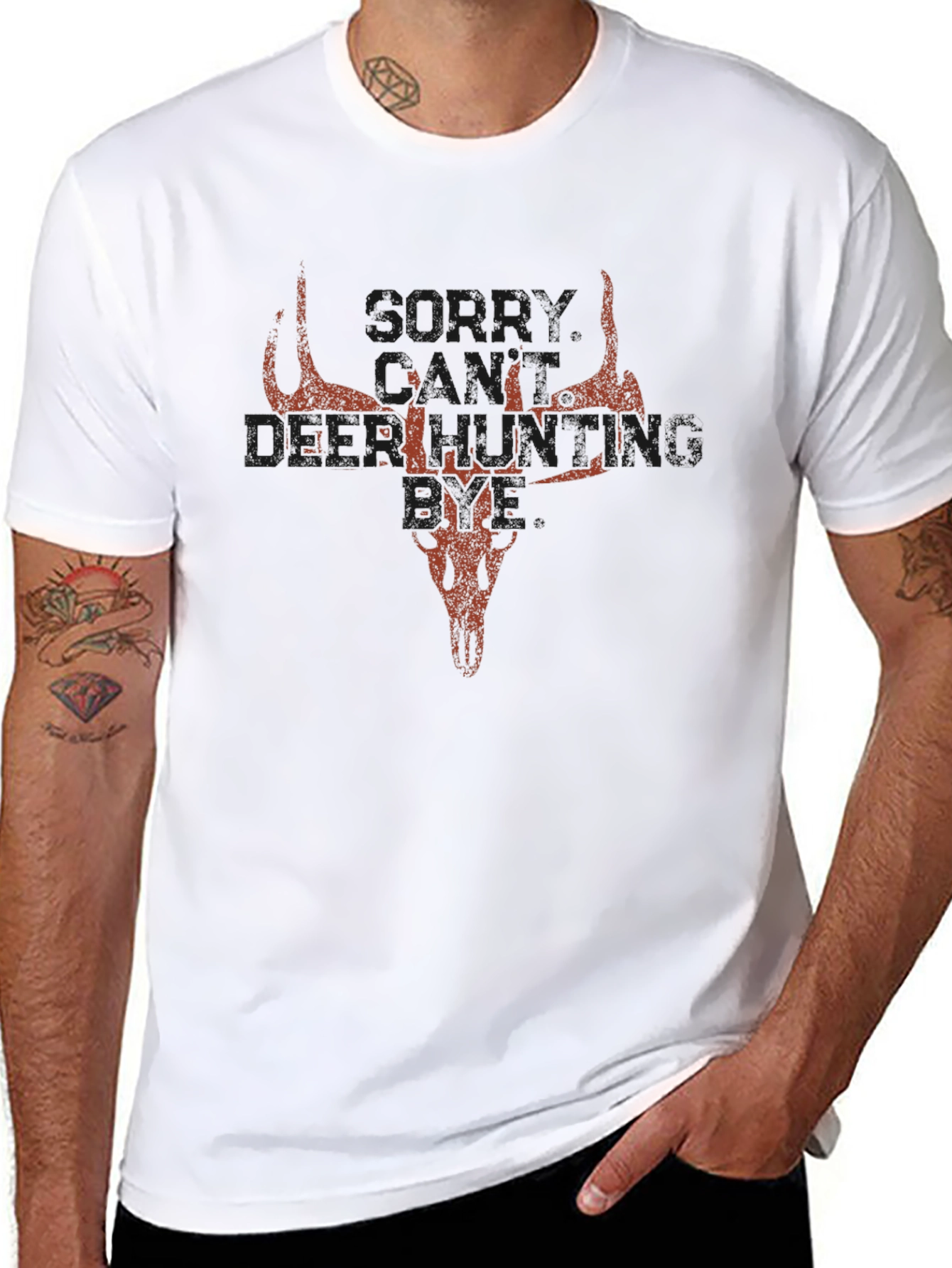 BORN HUNTING Graphic Print T-Shirt