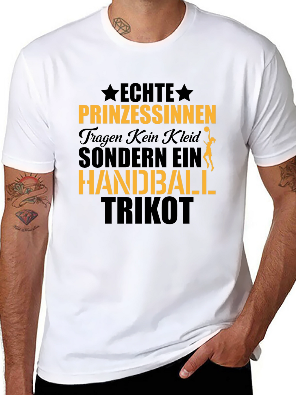 Handball Princess T-Shirt - German Text Design
