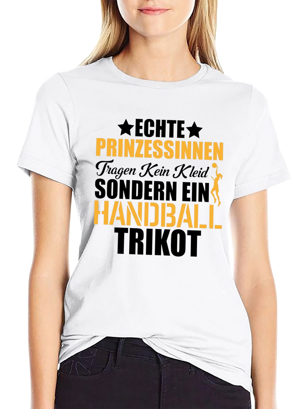 Handball Princess T-Shirt - German Text Design