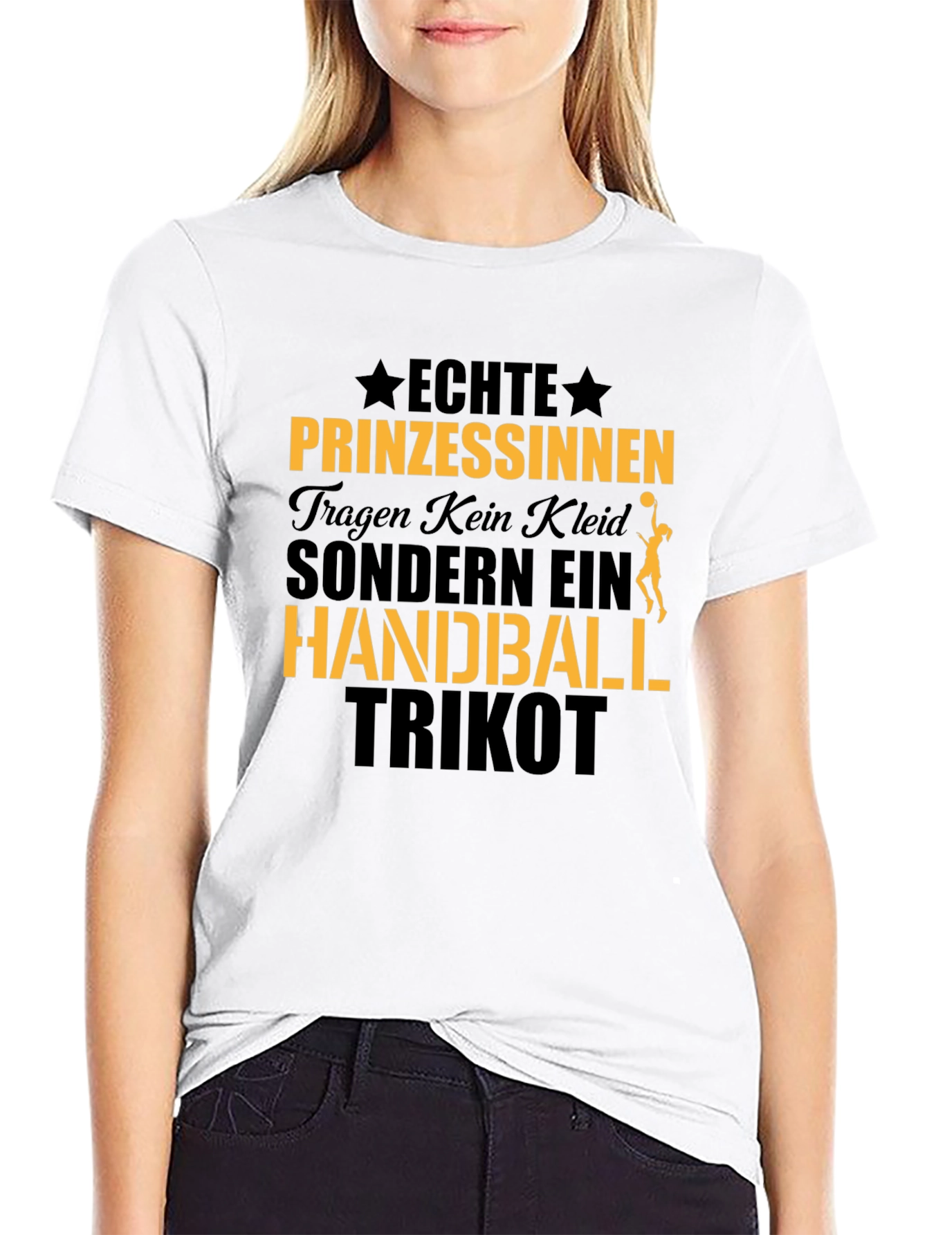 Handball Princess T-Shirt - German Text Design