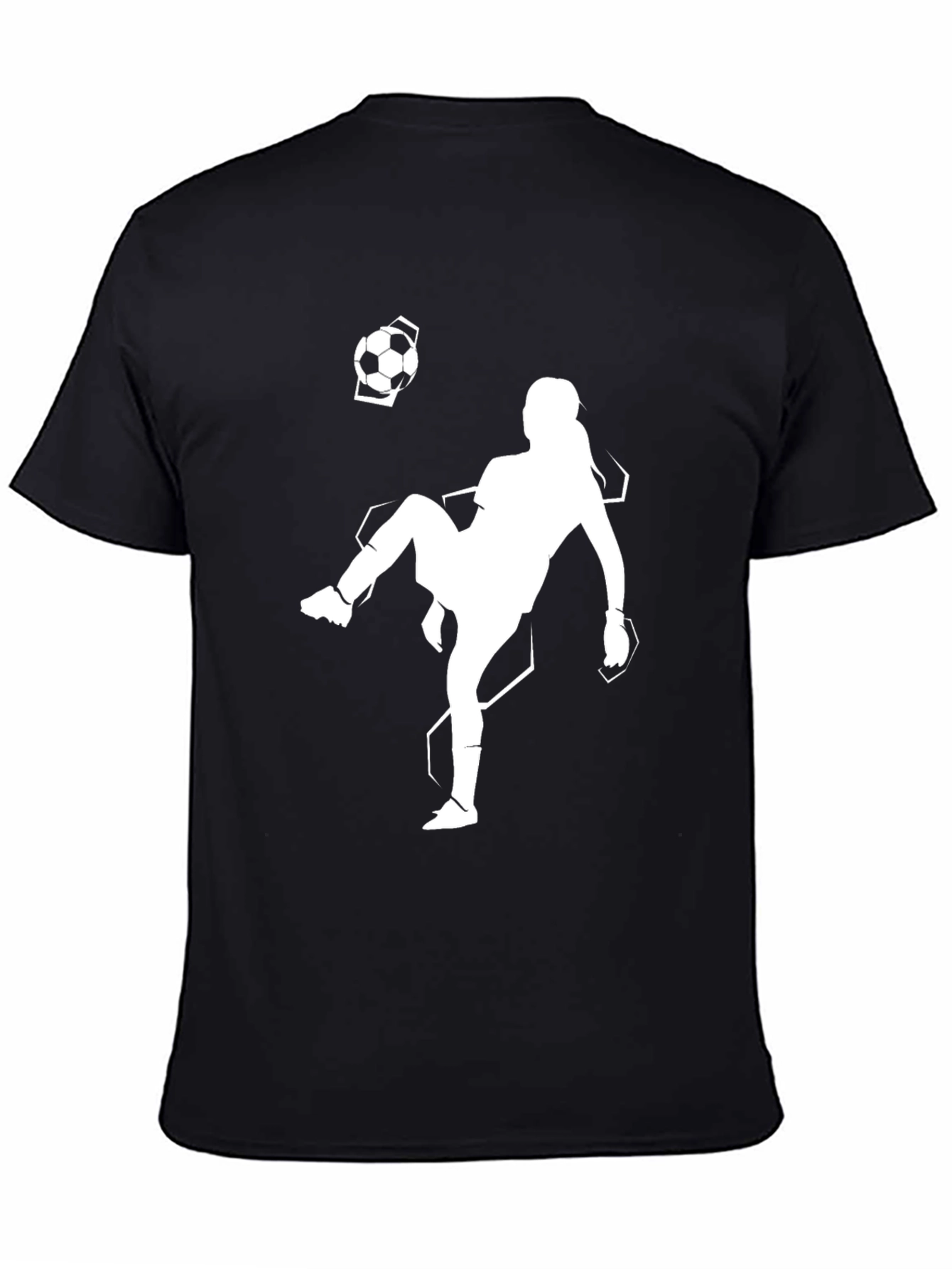 Soccer Player Graphic Tee - Stylish & Sporty!