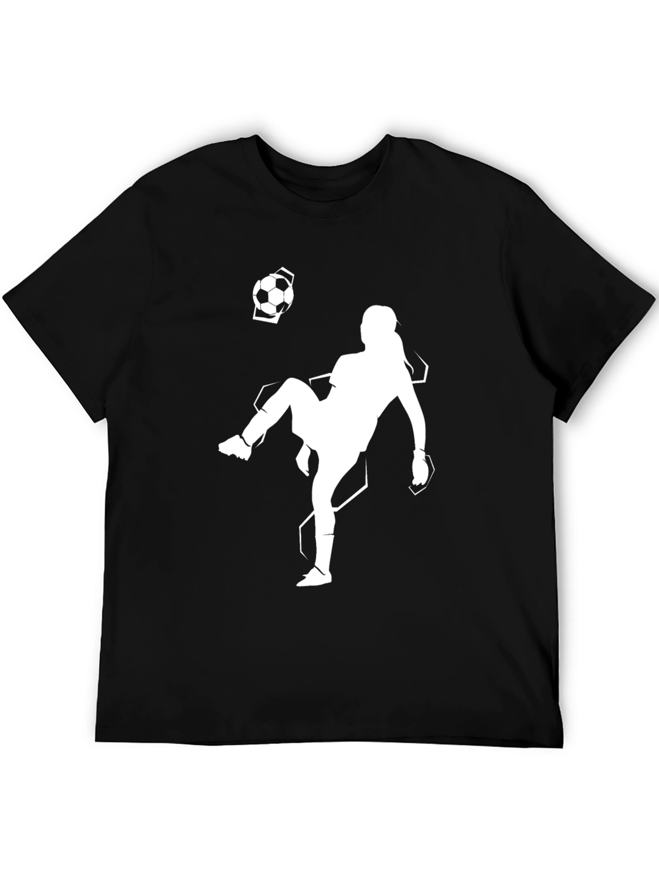 Soccer Player Graphic Tee - Stylish & Sporty!