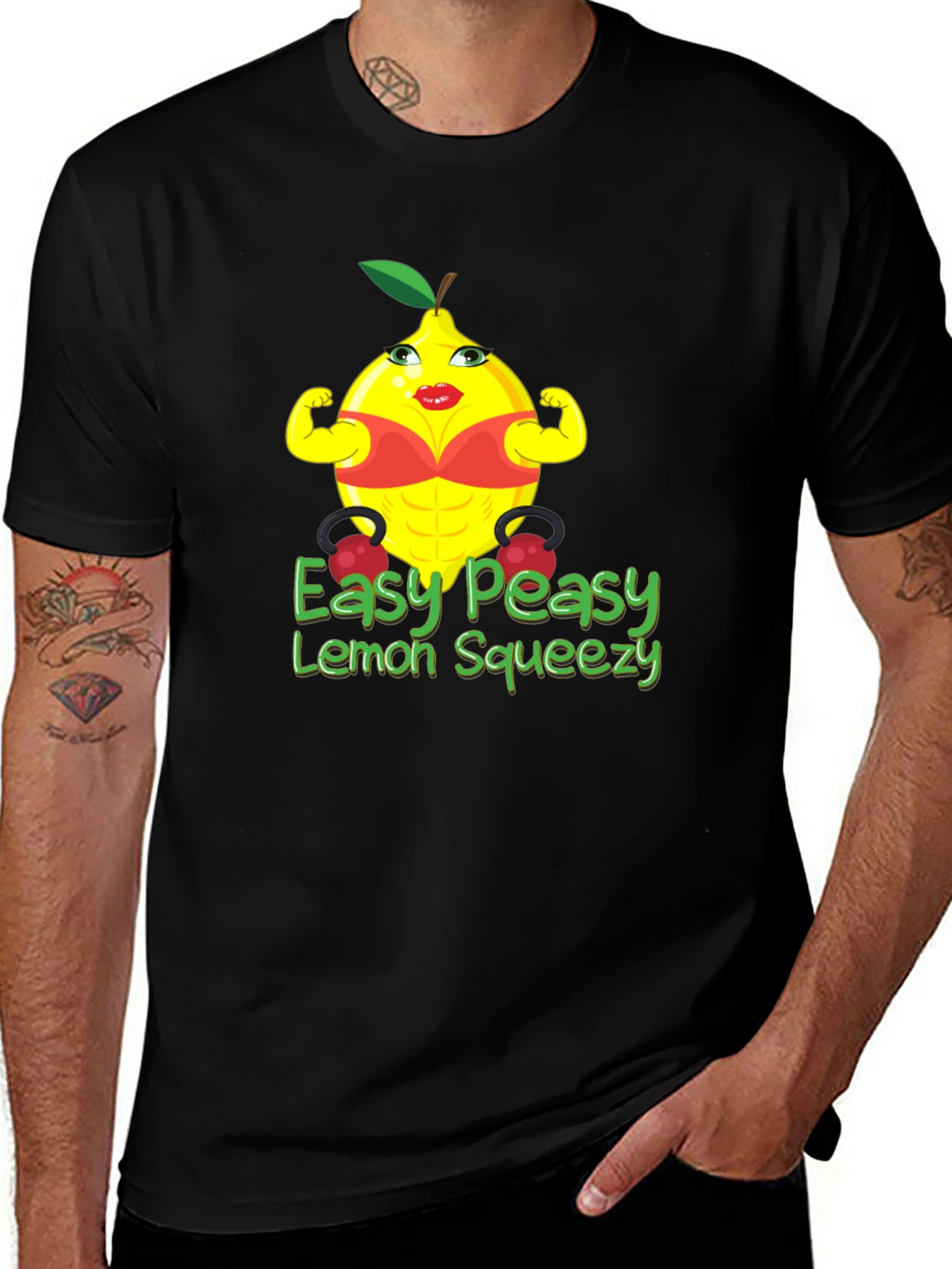 Easy Peasy Lemon Squeezy Graphic T-Shirt