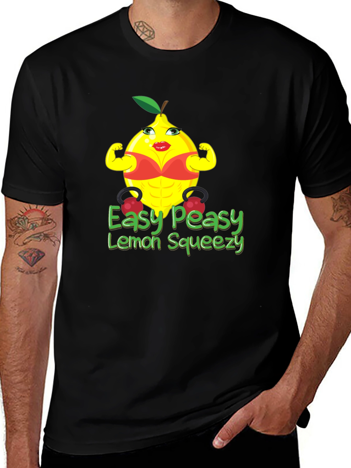 Easy Peasy Lemon Squeezy Graphic T-Shirt