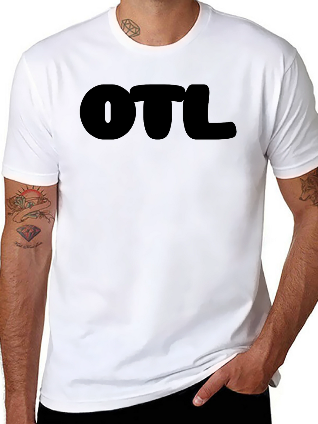 Bold OTL Graphic Black T-Shirt
