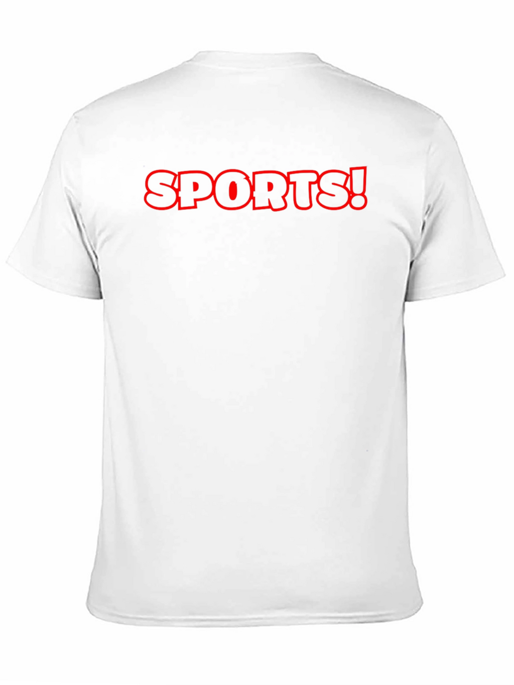 Sports! Graphic Tee - Black Cotton T-Shirt
