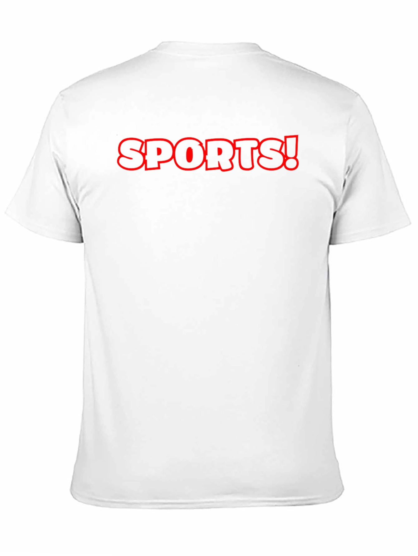 Sports! Graphic Tee - Black Cotton T-Shirt