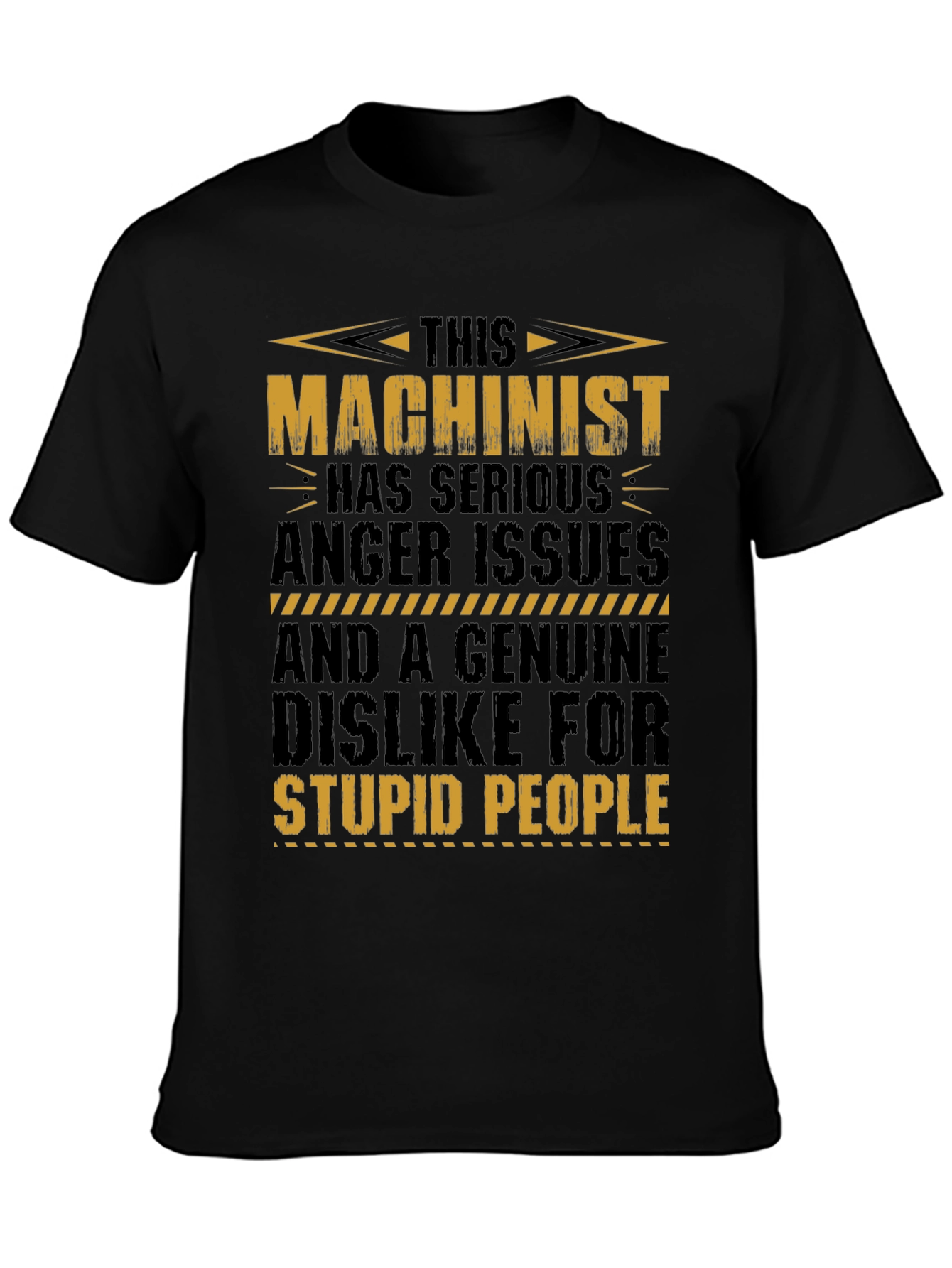 Machinist Anger Issues T-Shirt - Funny Job Tee